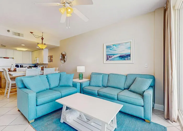 Holiday home Bright Beachfront W Private Balcony Zero-entry Pool Gym & Hot Tub Gulf Shores