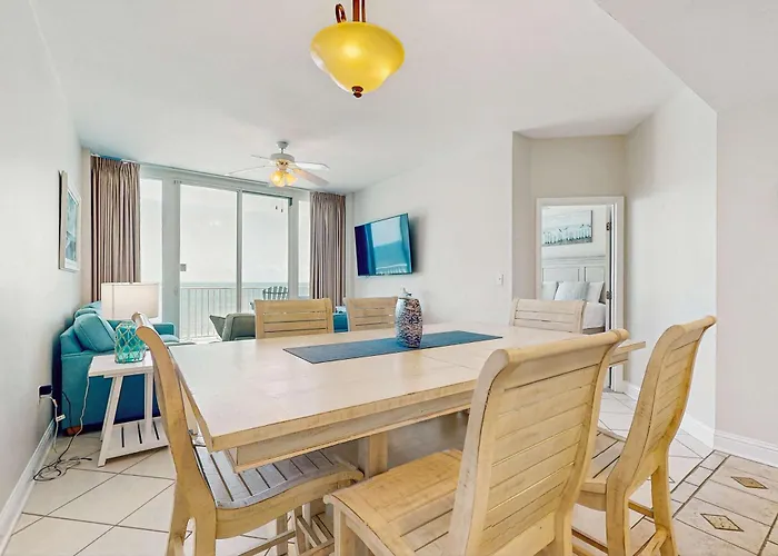 Bright Beachfront W Private Balcony Zero-entry Pool Gym & Hot Tub * Gulf Shores