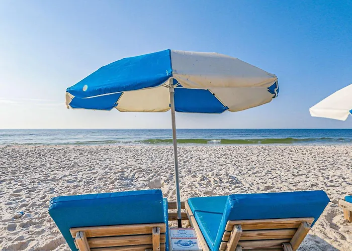 Bright Beachfront W Private Balcony Zero-entry Pool Gym & Hot Tub Holiday home *